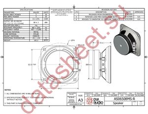 AS06508MS-R datasheet  